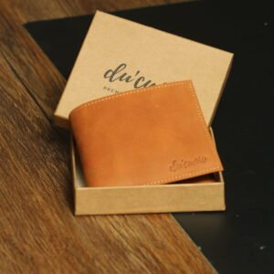MASSICCIO - BOLD TAN LEATHER WALLET